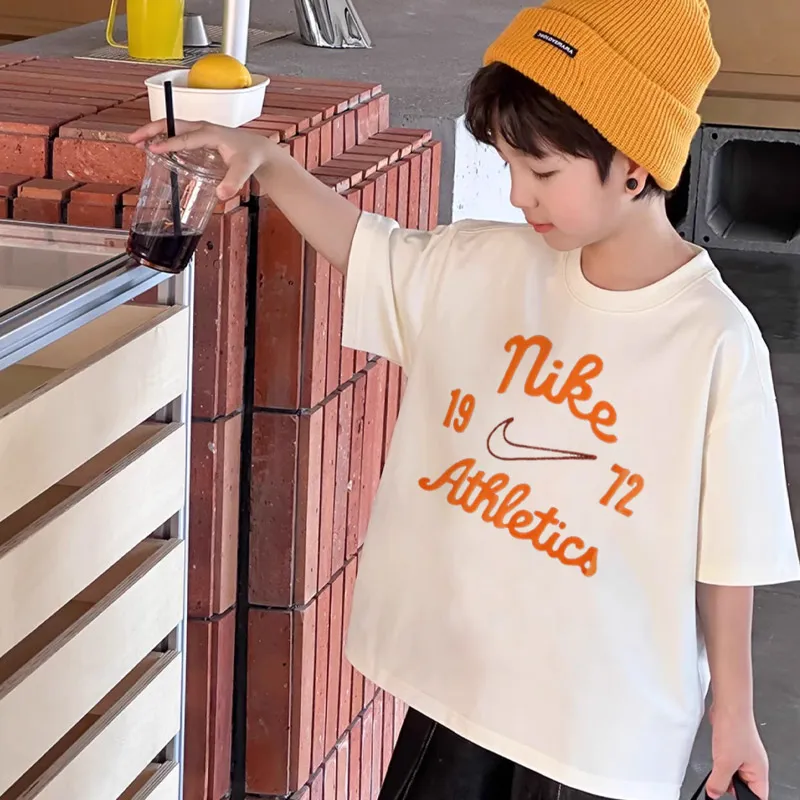 【90-160cm】モード感アップ 大活躍 クール カジュアル 着やすい 男の子 半袖 Ｔシャツ