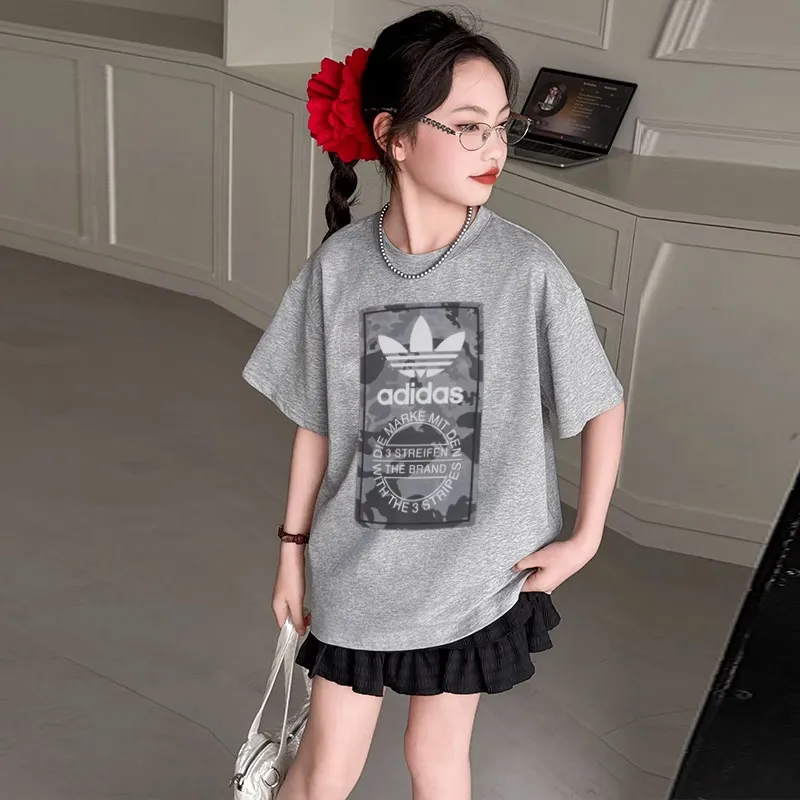 【90-160cm】トレンド感満載 大人気 トレンド カジュアル 女の子 半袖 Ｔシャツ