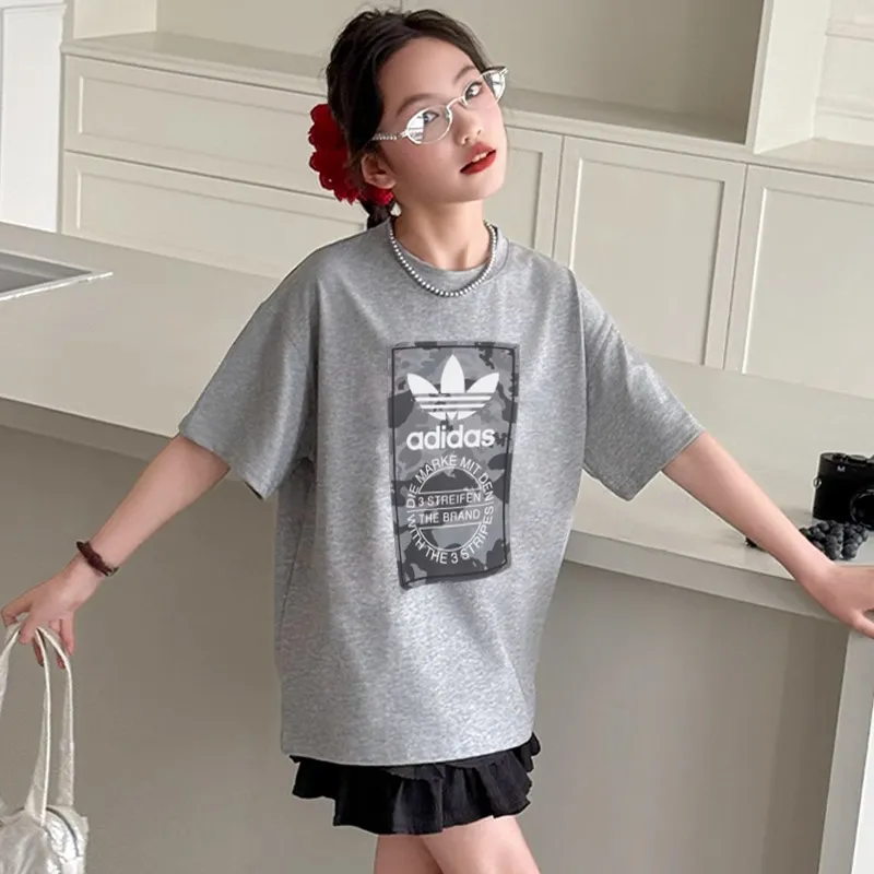 【90-160cm】トレンド感満載 大人気 トレンド カジュアル 女の子 半袖 Ｔシャツ