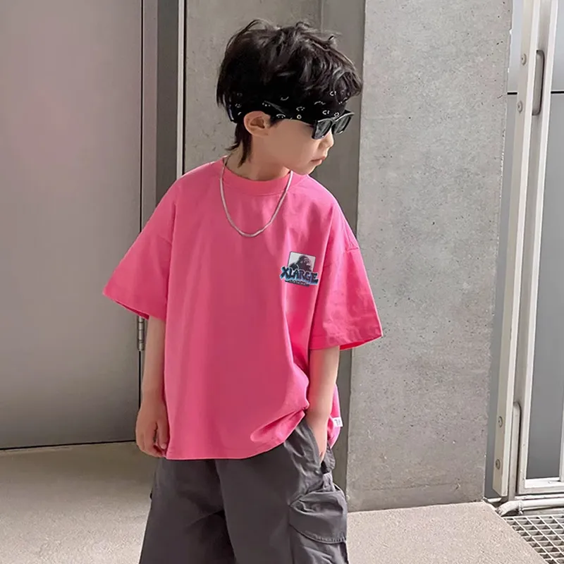 【90-160cm】着回し力抜群 爆売れ中 カジュアル カッコイイ 着やすい 男の子 半袖 Ｔシャツ