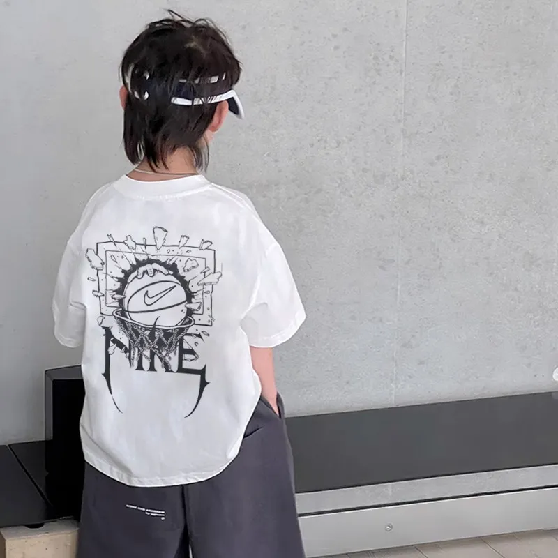 【90-160cm】目を奪われる 大活躍 カジュアル 個性的 快適 男の子 半袖 Ｔシャツ