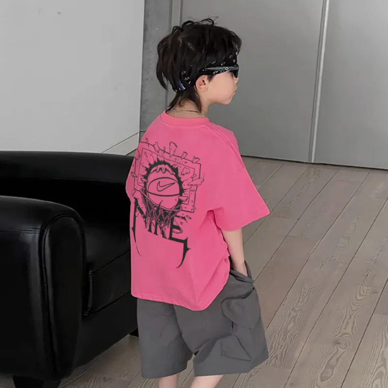 【90-160cm】目を奪われる 大活躍 カジュアル 個性的 快適 男の子 半袖 Ｔシャツ