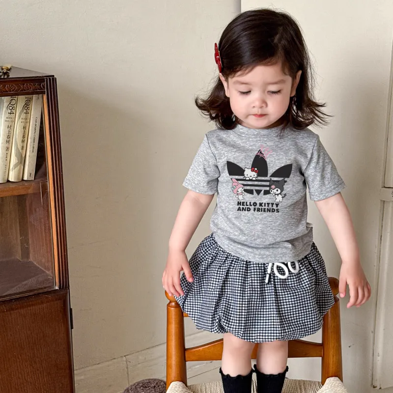【90-150cm】おしゃれキッズ必見 大人気 キュート 肌触り良い 女の子 半袖 Ｔシャツ