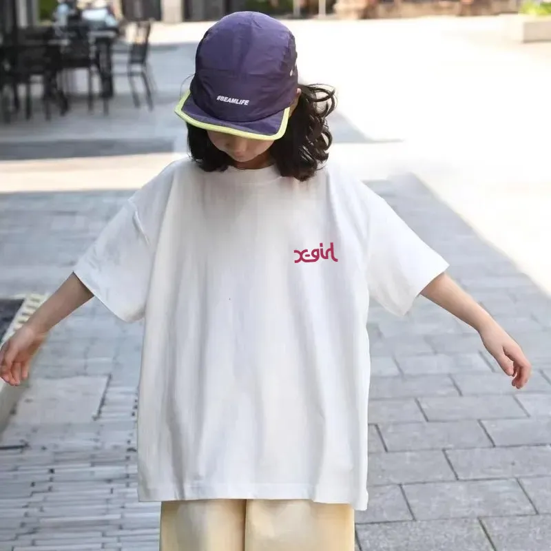 【90-160cm】今季も大注目 好感度UP 肌触り良い トレンド 女の子 半袖 Ｔシャツ