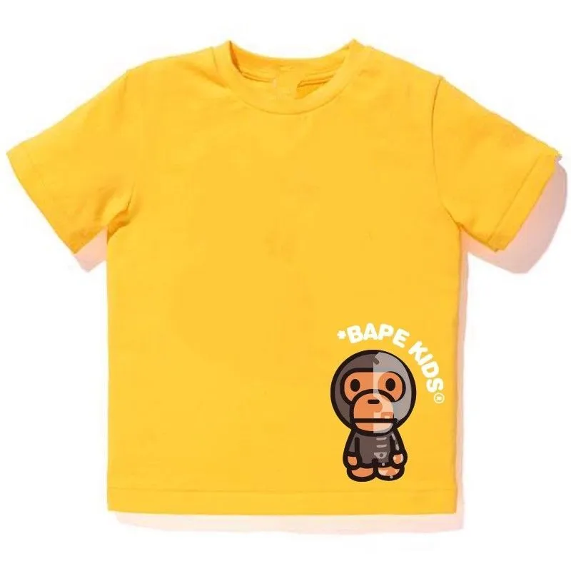 【90-160cm】コンフォート感抜群 爆売れ中 カジュアル お出かけに 男の子 半袖 Ｔシャツ