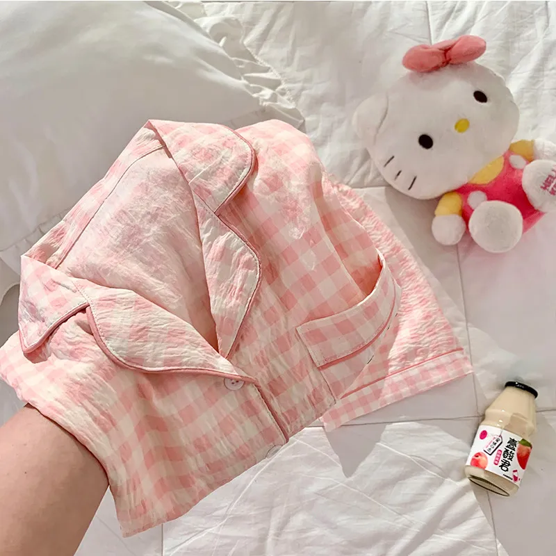 【100-160cm】柔らかい素材 通気性のある 薄手で軽い 可愛い 女の子 ルームウェア