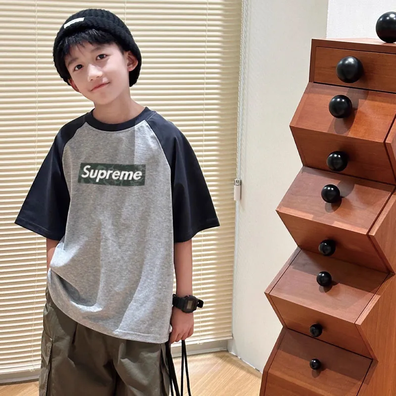 【110-170cm】トレンド感満点 外遊び・スポーツにも最適 カジュアル 男の子 半袖 Ｔシャツ