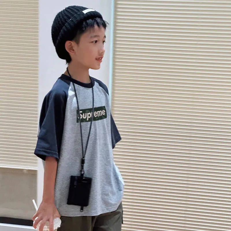 【110-170cm】トレンド感満点 外遊び・スポーツにも最適 カジュアル 男の子 半袖 Ｔシャツ