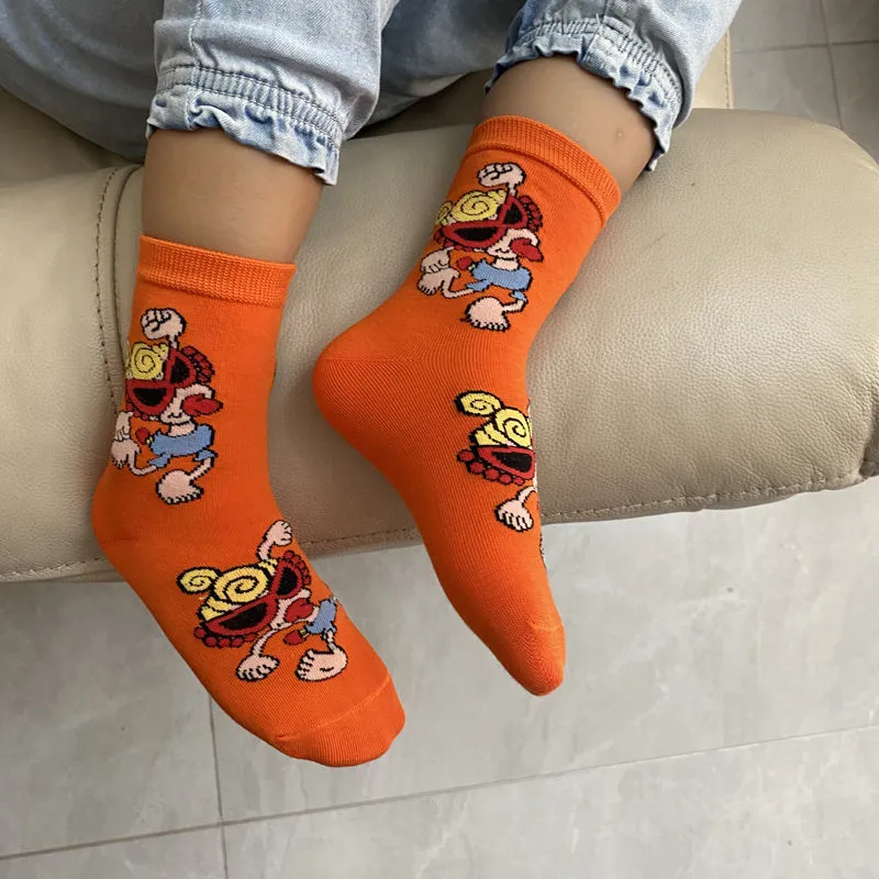 【三足セット】目を奪われる 大注目 カジュアル カラフル 履きやすい キッズ ソックス