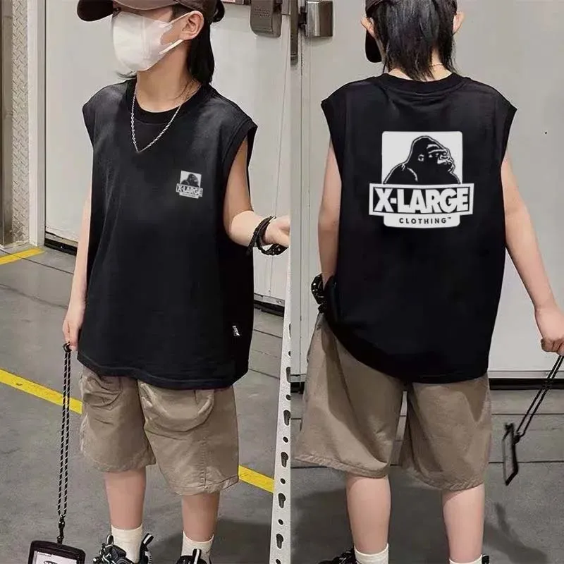 【90-160cm】着回し最強 爆売れ中 カジュアル トレンド  涼しく快適 男の子 タンクトップ