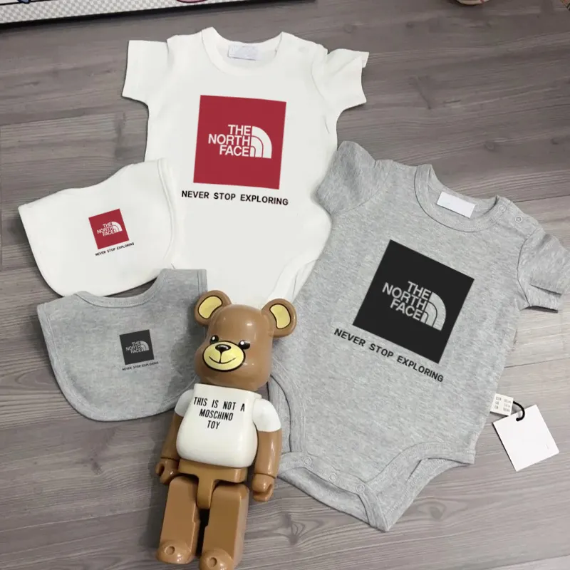 【66-90cm】トレンド感満点 柔らかい おしゃれ 通気性の良い ベビー 半袖 ロンパース