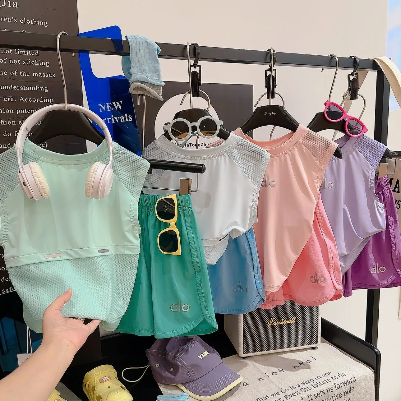 【80-170cm】二点セット 絶対欲しい 大人気 カジュアル 吸汗速乾 半袖Ｔシャツ+ショートパンツ セットアップ