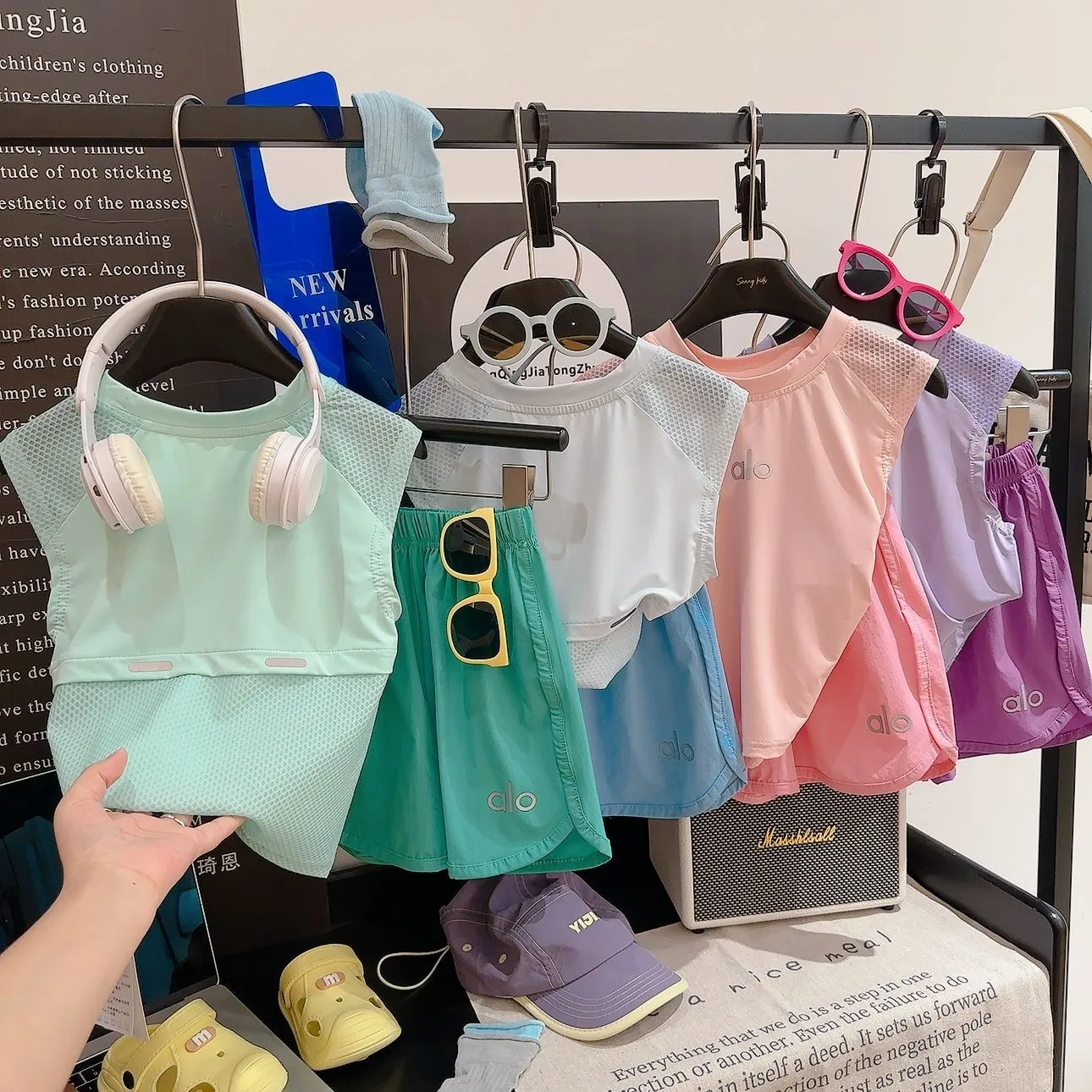 【80-170cm】二点セット 絶対欲しい 大人気 カジュアル 吸汗速乾 半袖Ｔシャツ+ショートパンツ セットアップ