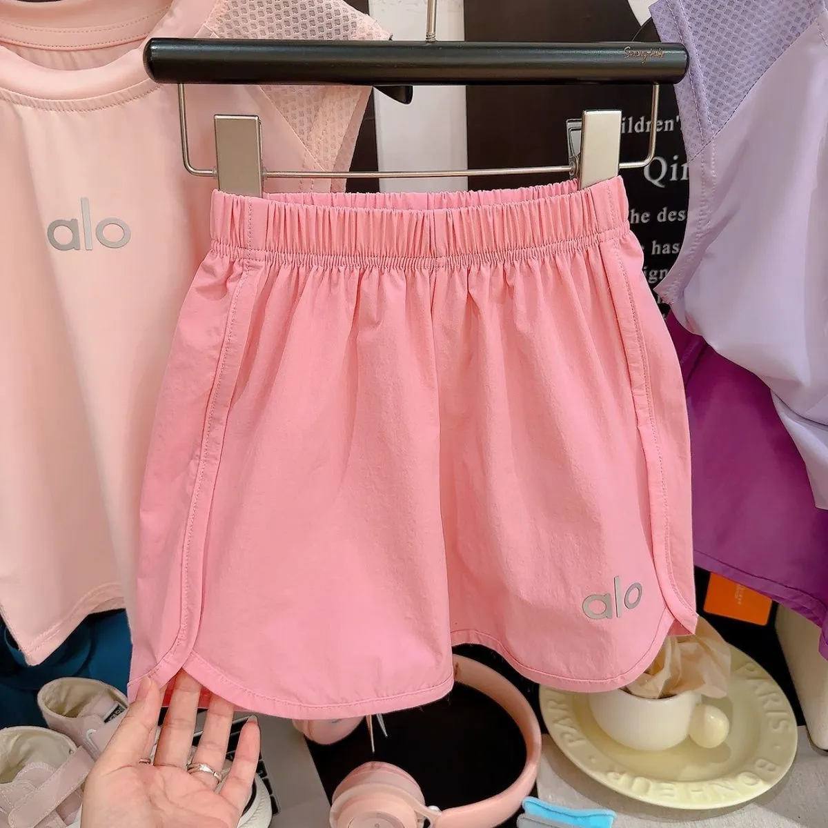 【80-170cm】二点セット 絶対欲しい 大人気 カジュアル 吸汗速乾 半袖Ｔシャツ+ショートパンツ セットアップ