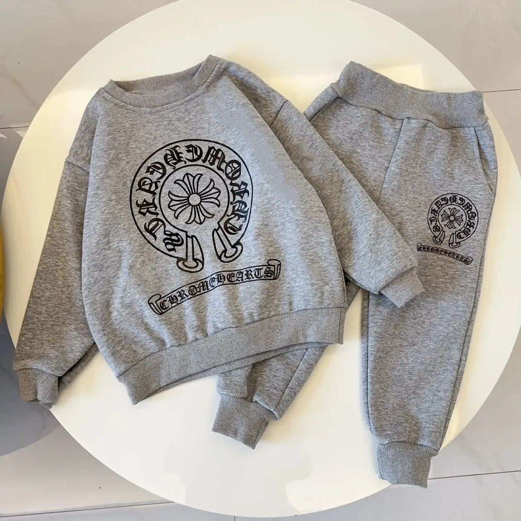 【90-160cm】二点セット 単品注文可 シンプル トレンド  カジュアル 男の子  トレーナー+長ズボン セットアップ