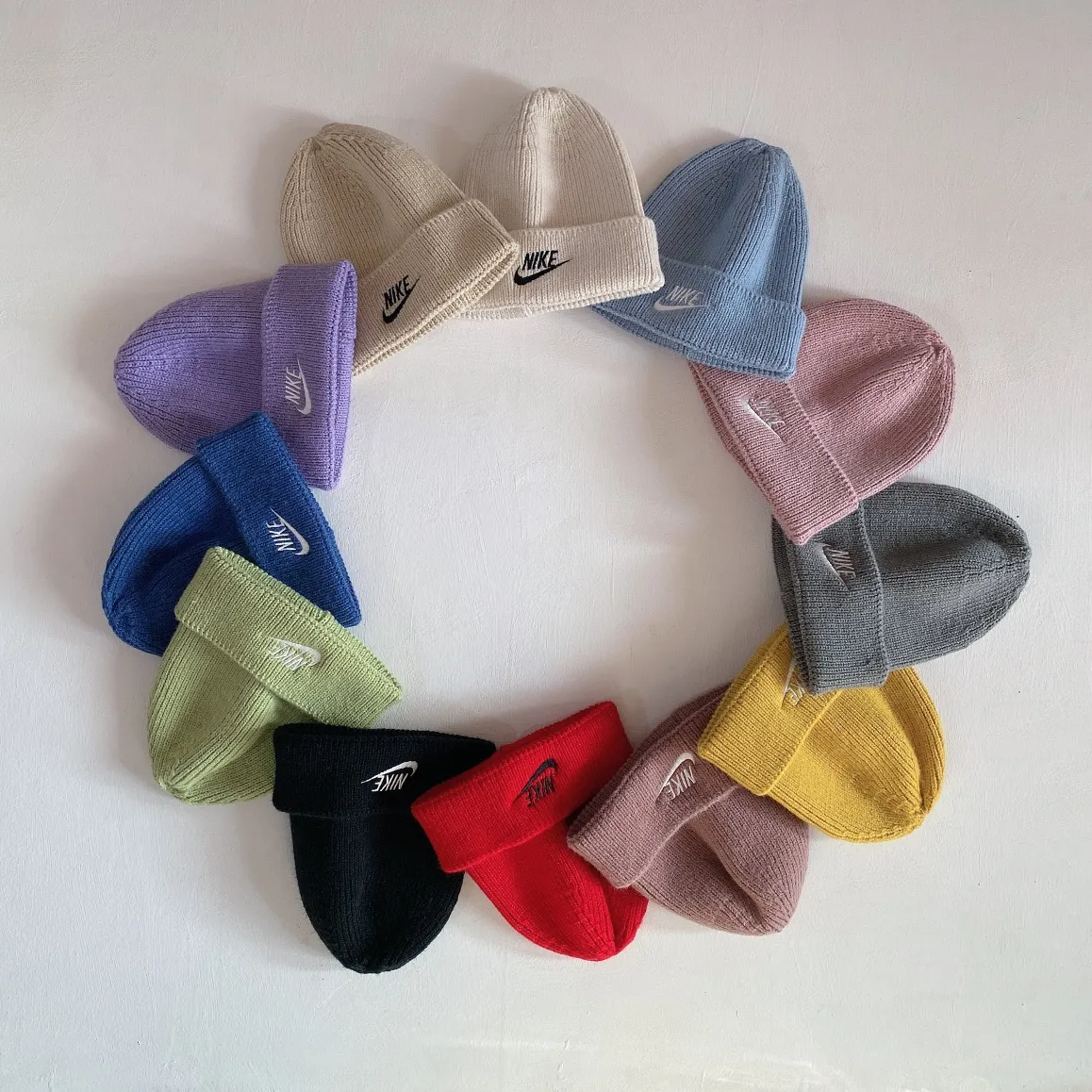 人気上昇中 売り切れ必至 カラバリ豊富 肌触り良い キッズ ニット 帽子