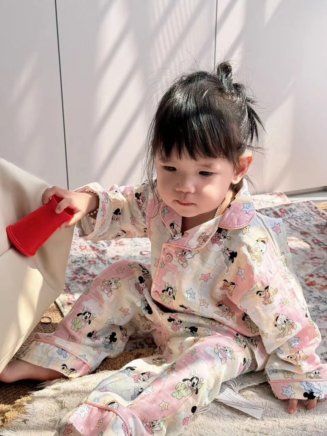 【80-130cm】絶対見逃さないで 存在感抜群 かわいさ満点 肌触り良い キッズ ルームウェア