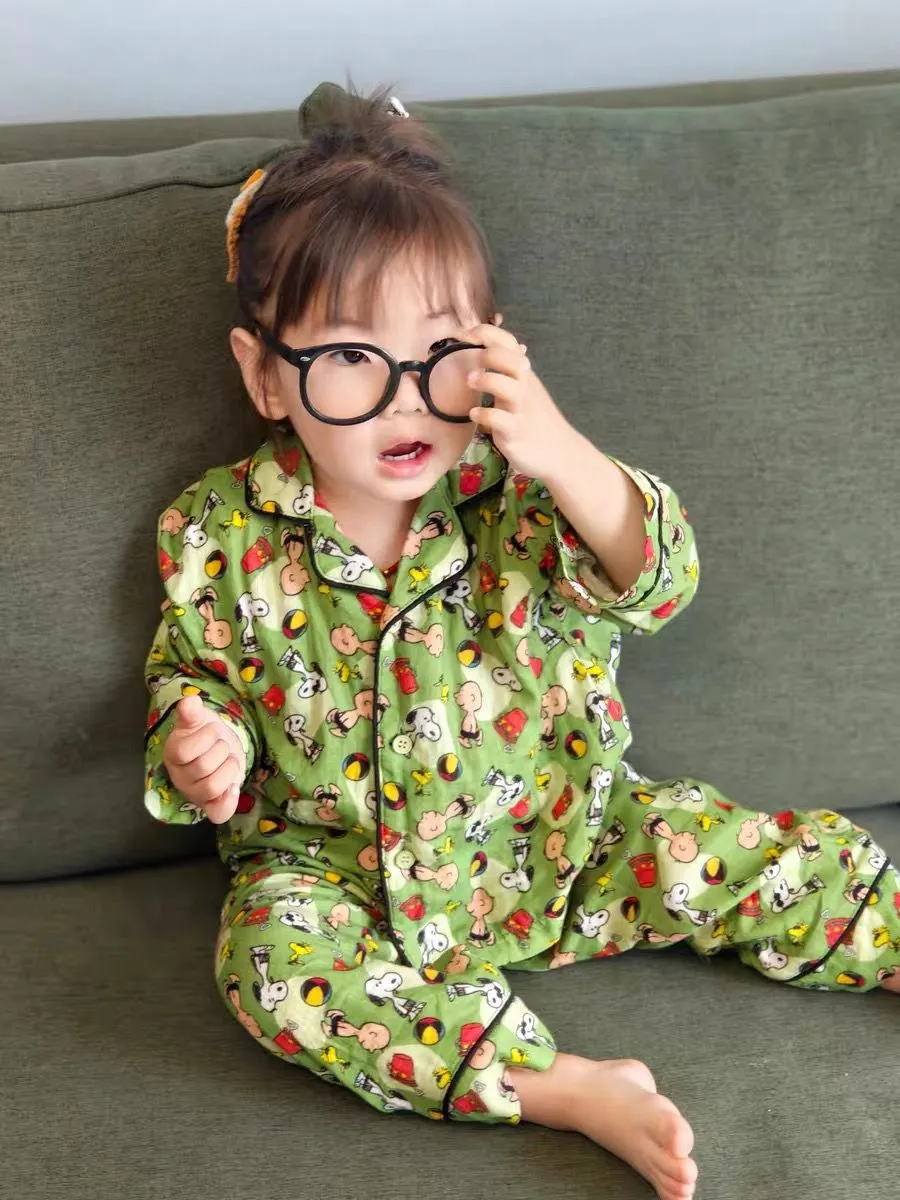 【80-130cm】絶対見逃さないで 存在感抜群 かわいさ満点 肌触り良い キッズ ルームウェア