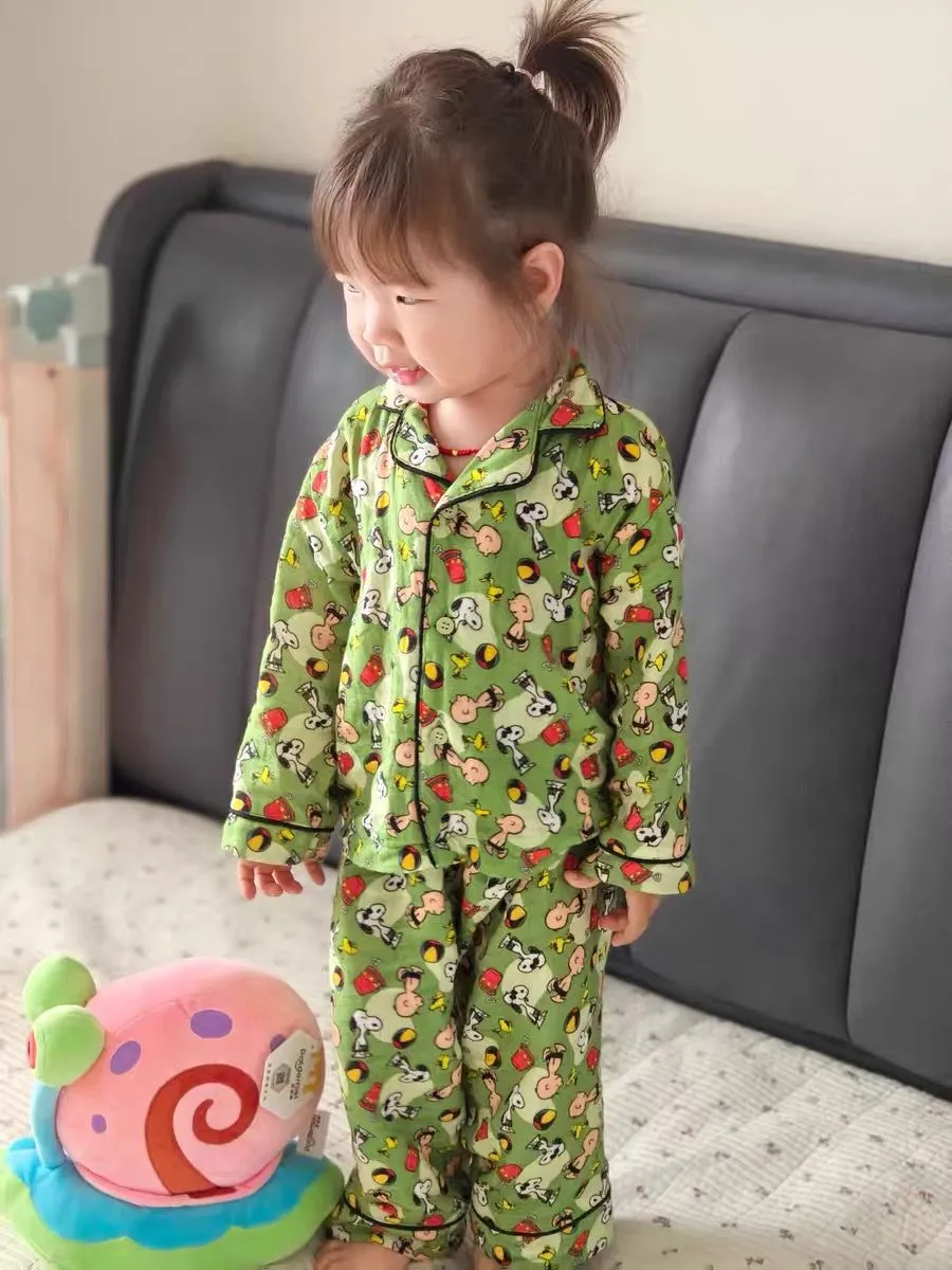 【80-130cm】絶対見逃さないで 存在感抜群 かわいさ満点 肌触り良い キッズ ルームウェア