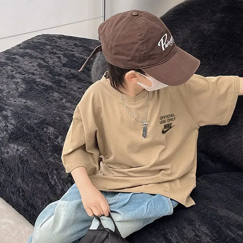 【90-160cm】着回し最強 お気に入り カジュアル クール 男の子 半袖 Ｔシャツ