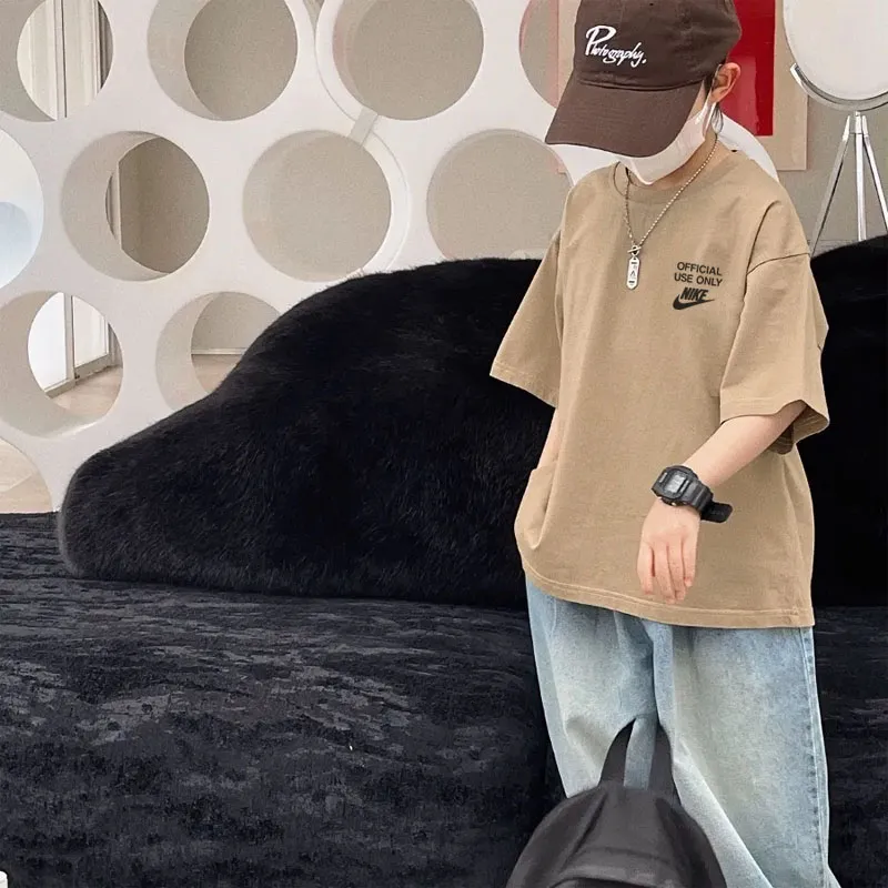 【90-160cm】着回し最強 お気に入り カジュアル クール 男の子 半袖 Ｔシャツ