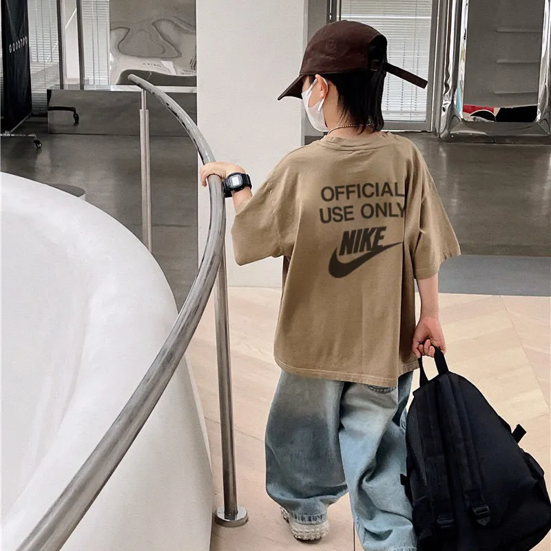 【90-160cm】着回し最強 お気に入り カジュアル クール 男の子 半袖 Ｔシャツ