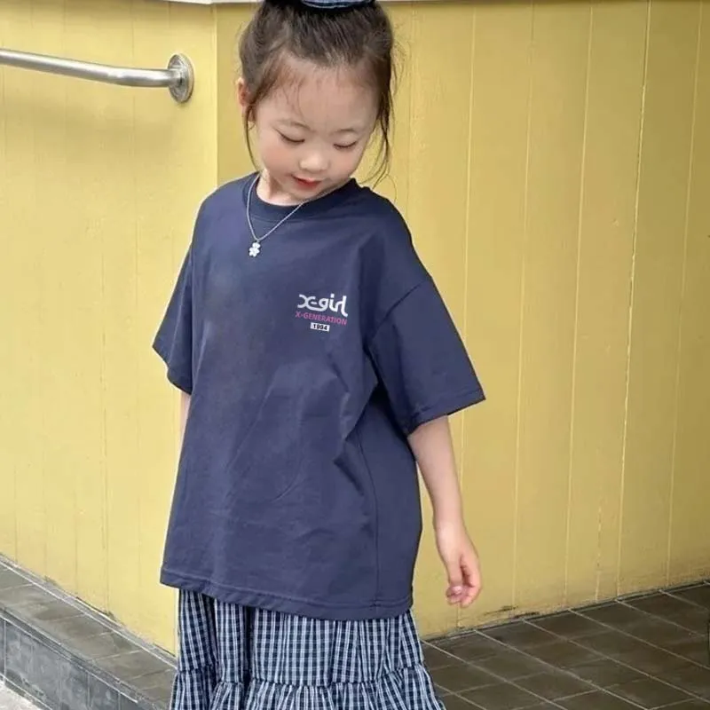 【90-160cm】目を奪われる 人気爆発中 カジュアル トレンド  女の子 半袖 Ｔシャツ