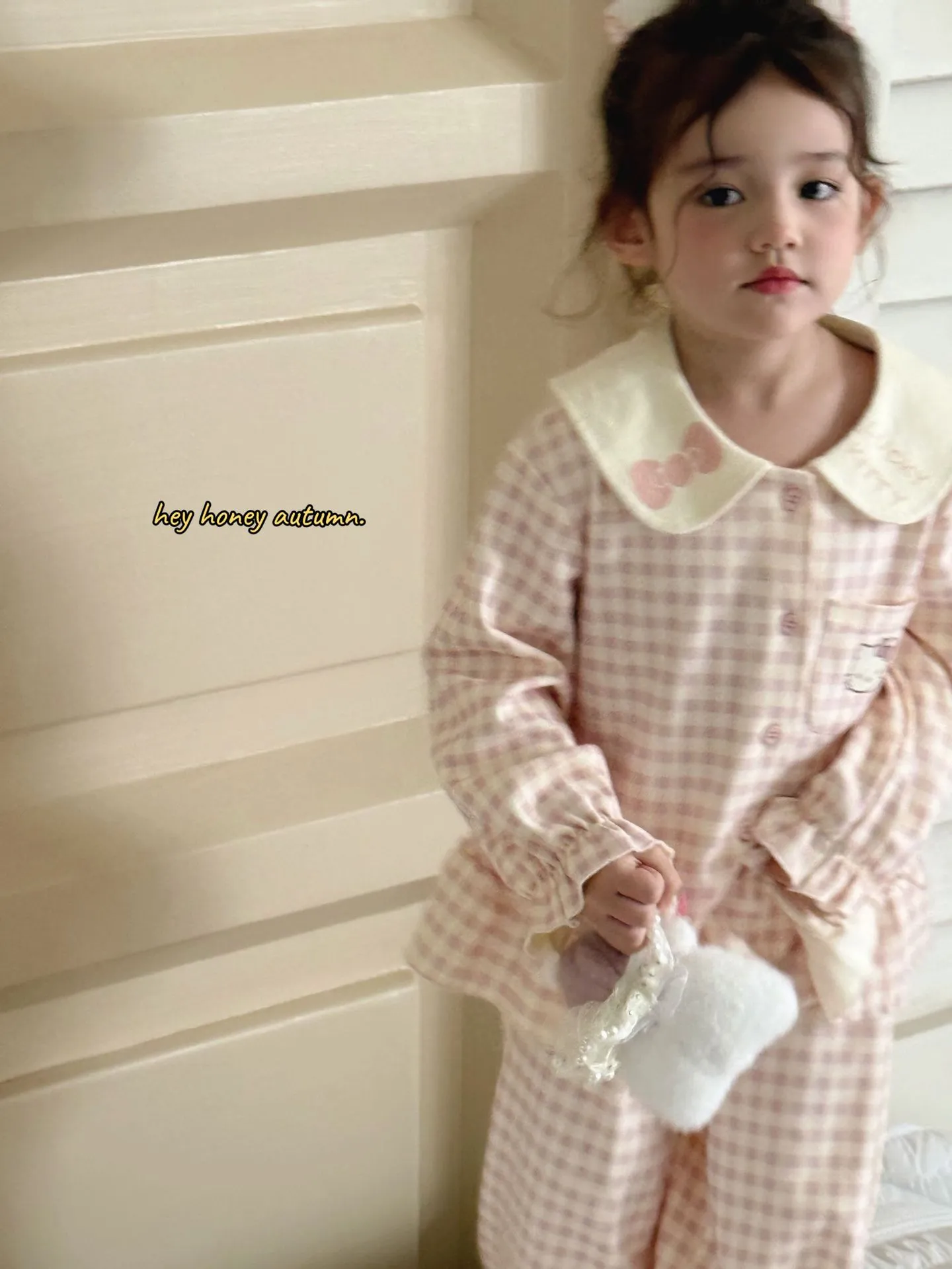 【90-150cm】好感度100％  おしゃれ かわいさ満点 肌触り良い 女の子 ルームウェア