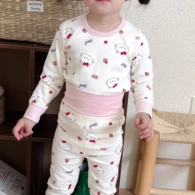 【80-130cm】ママたちに大好評 可愛い ふんわり優しい 肌触り良い キッズ ルームウェア