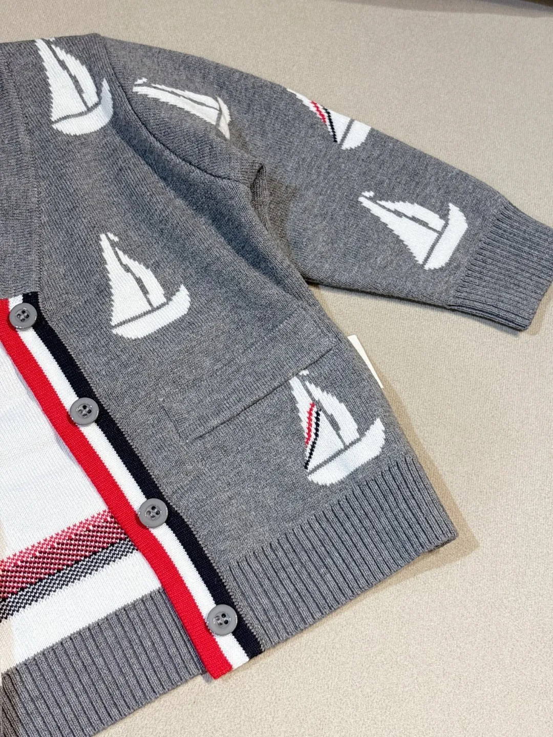 【73-110cm】絶対流行 秋の新作登場 トレンド  ふんわり優しい ベビ ニット カーディガン