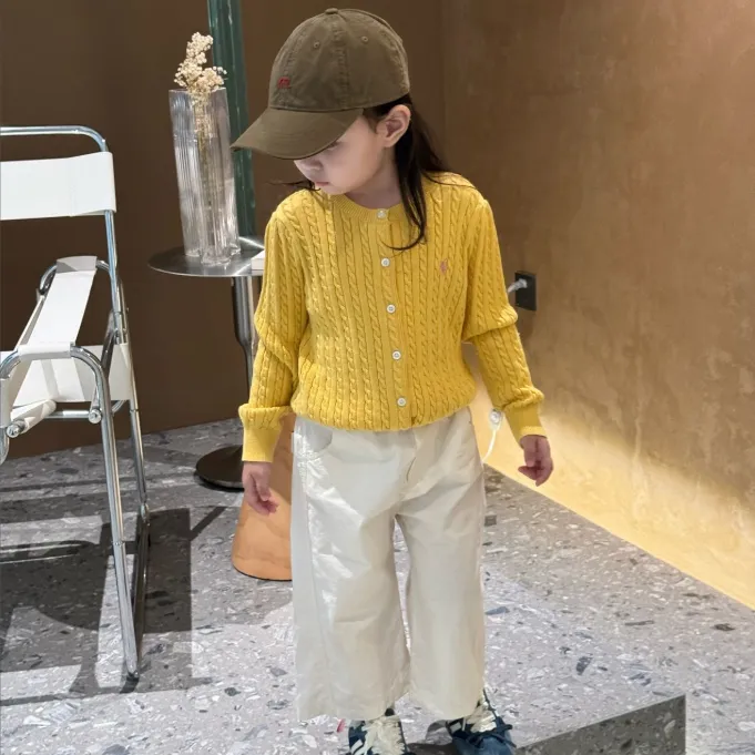 【90-150cm】おしゃれ度UP 好感度UP ふんわり柔らか ナチュラル 女の子 カーディガン