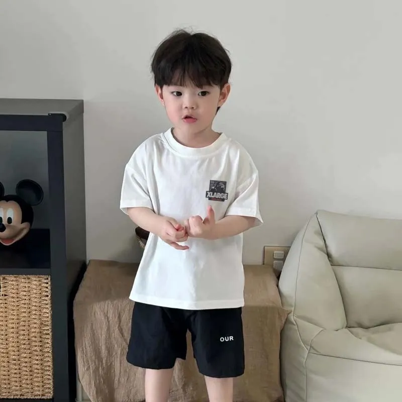 【90-160cm】リラックス感ある 大活躍 カジュアル ストリート  男の子 半袖 Ｔシャツ