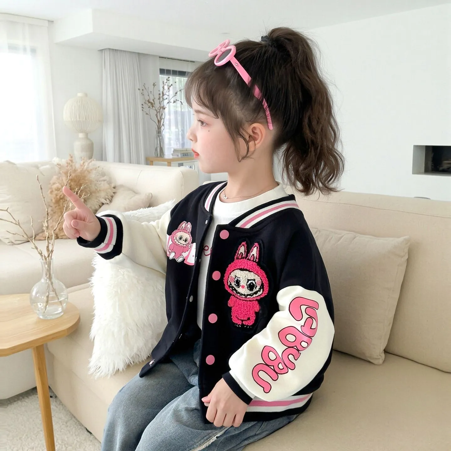 【80-150cm】人気爆発中 女の子 カジュアル 合わせやすい トレンド アウター