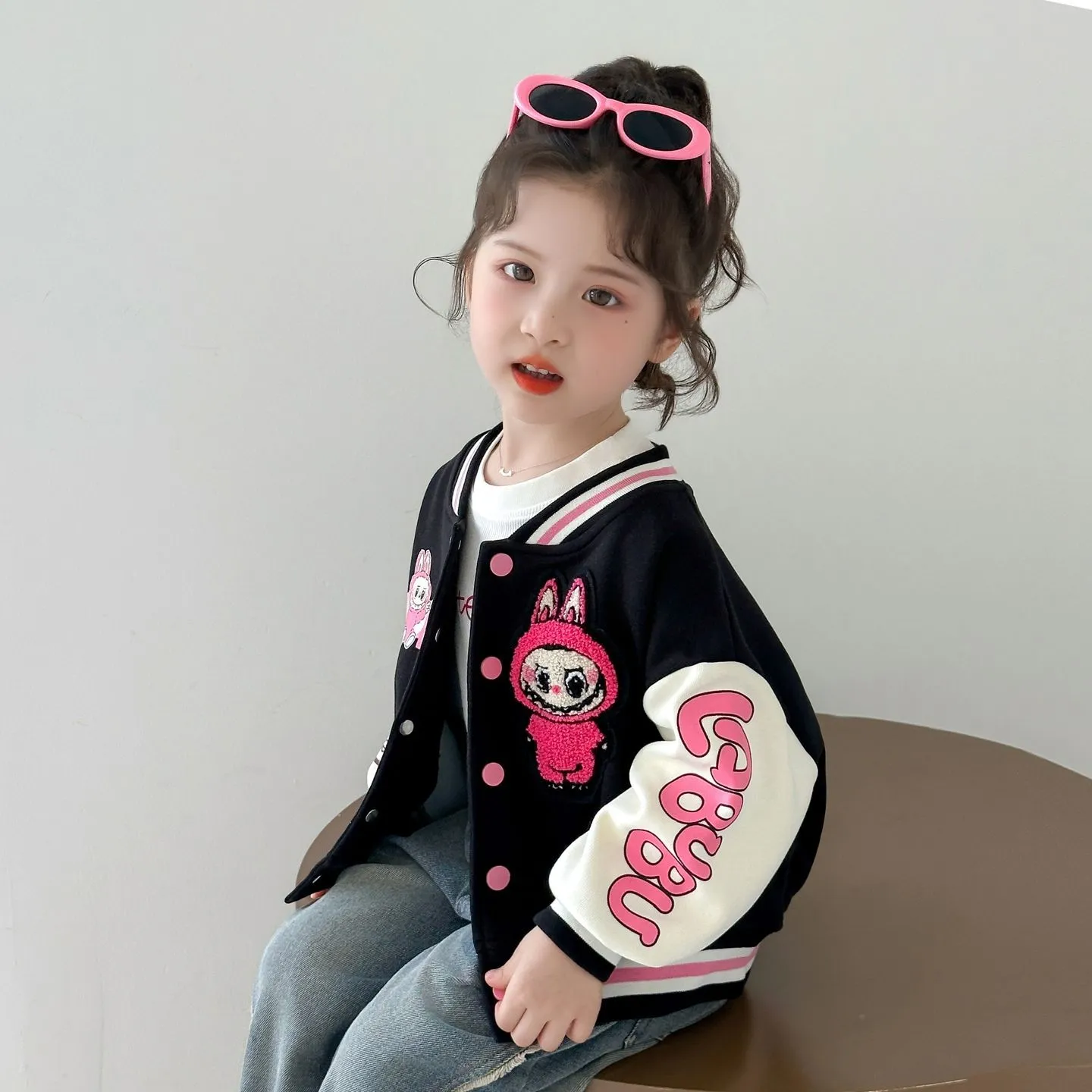 【80-150cm】人気爆発中 女の子 カジュアル 合わせやすい トレンド アウター