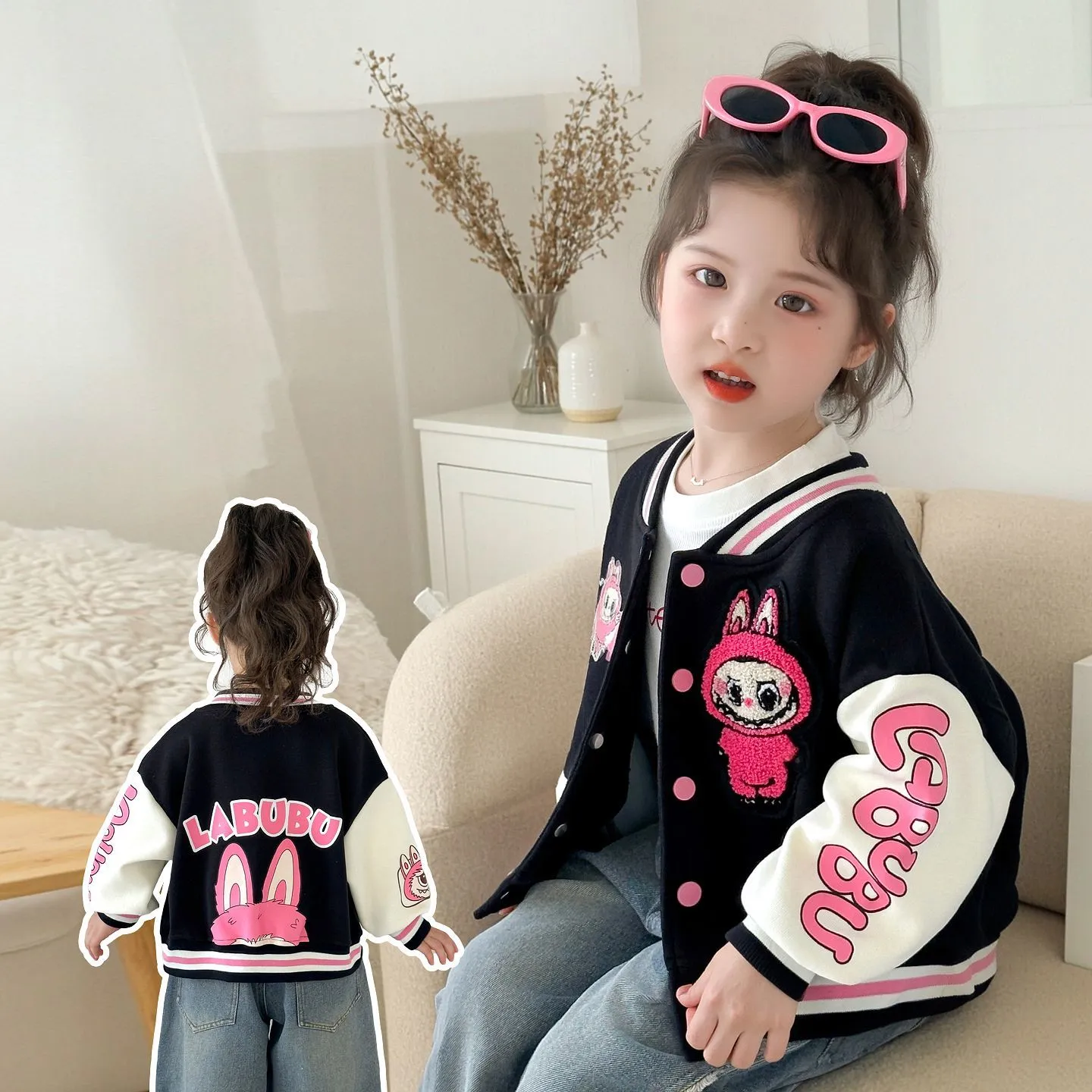 【80-150cm】人気爆発中 女の子 カジュアル 合わせやすい トレンド アウター