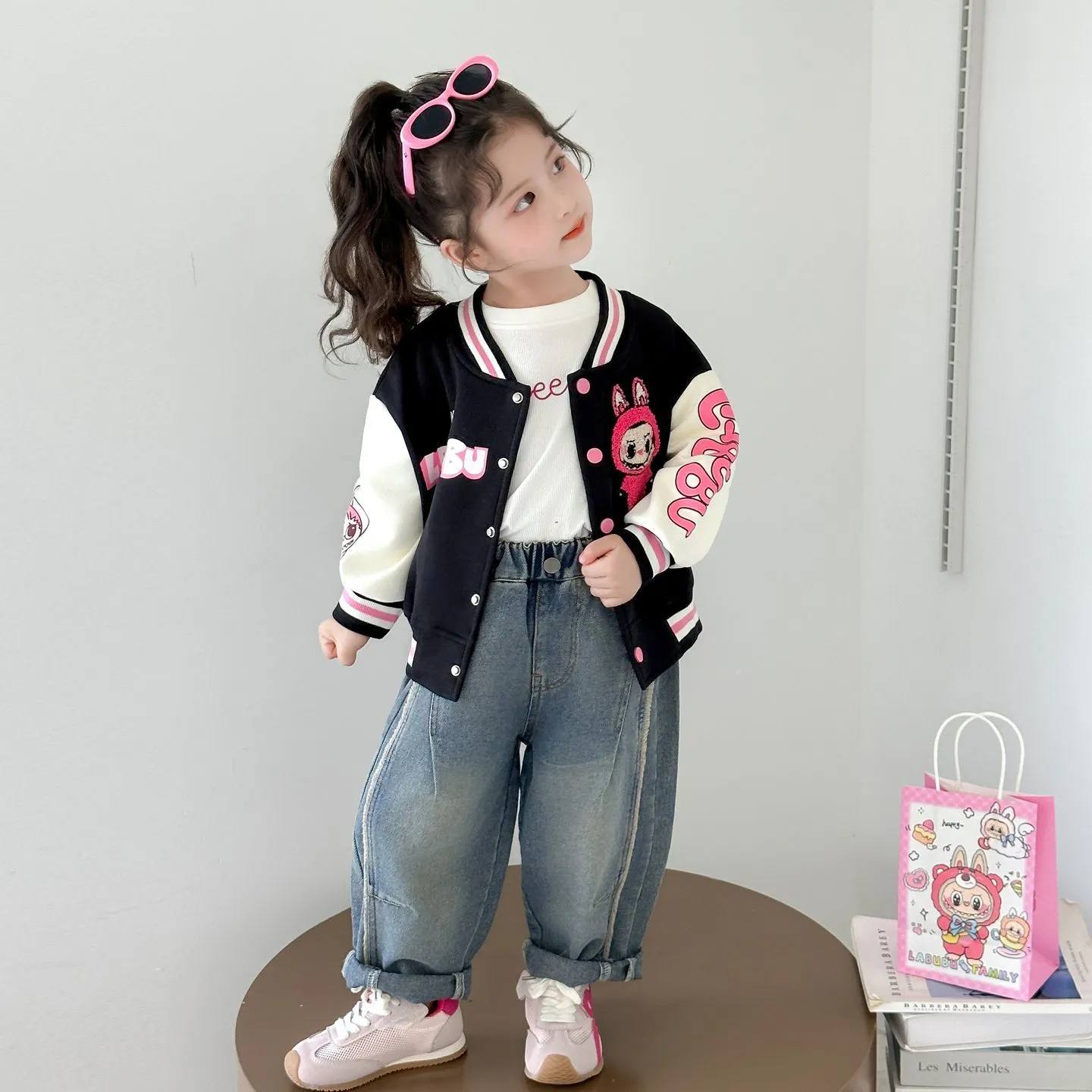 【80-150cm】人気爆発中 女の子 カジュアル 合わせやすい トレンド アウター