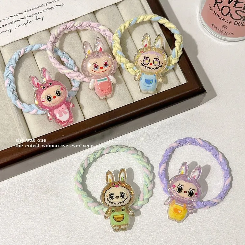 【5本セット】大人気 スウィート 可愛い よく伸びる ヘアゴム