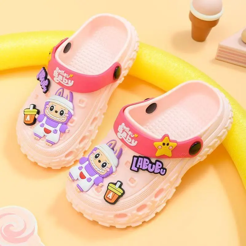 【足長16-21cm】おすすめ 可愛い 軽量 滑り止め 柔らかい クロッグサンダル