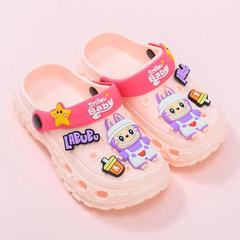 【足長16-21cm】おすすめ 可愛い 軽量 滑り止め 柔らかい クロッグサンダル