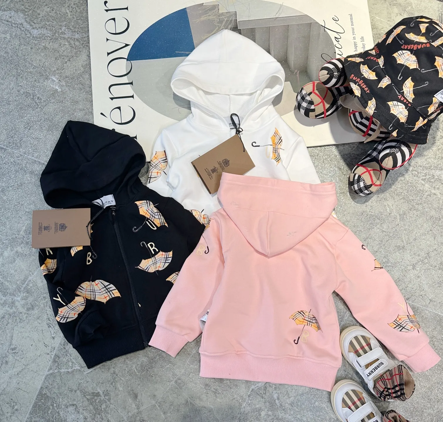 【66-130cm】絶対見逃さないで 大注目 高品質 カートゥーン トレンド フード付き アウター