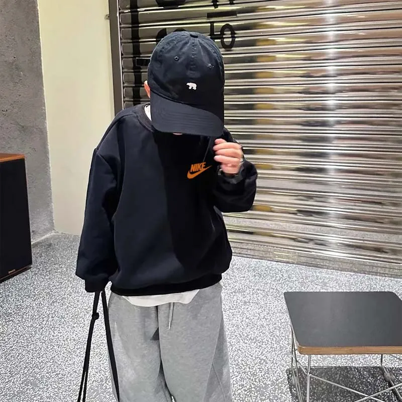 【90-160cm】リラックス感ある カジュアル カッコイイ 合わせやすい 男の子 トレーナー