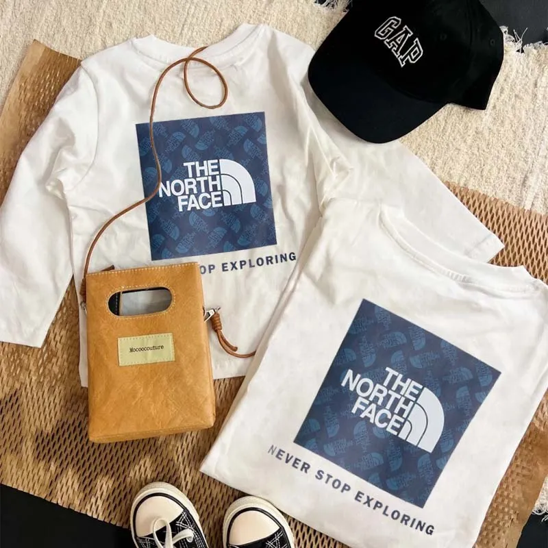 【90-160cm+親サイズ】おしゃれキッズ必見  好感度UP カジュアル 秋新作 親子ペア 長袖 Ｔシャツ