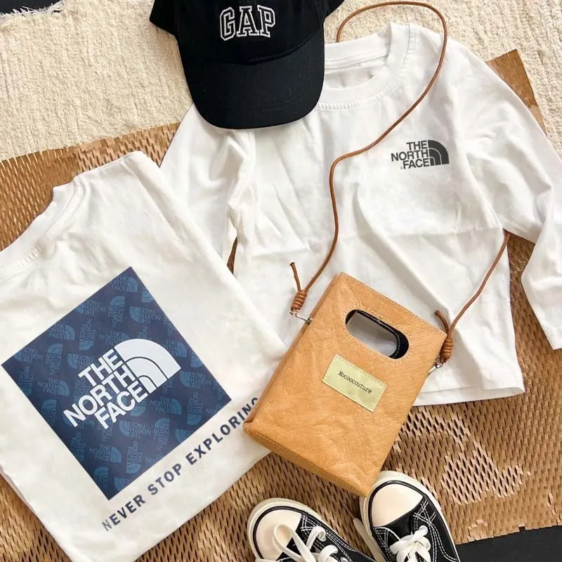 【90-160cm+親サイズ】おしゃれキッズ必見  好感度UP カジュアル 秋新作 親子ペア 長袖 Ｔシャツ