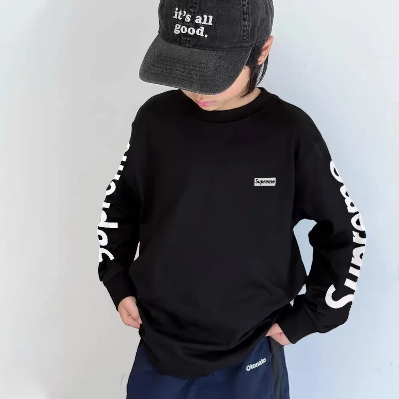 【90-160cm】トレンド感満点 爆売れ中 カジュアル スタイリッシュ 男の子 長袖 Ｔシャツ