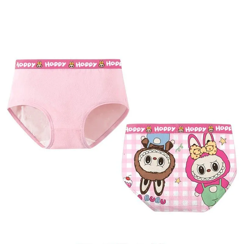 【4枚セット】大人気 女の子 綿100% 通気性良い 可愛い カートゥーン ショーツ