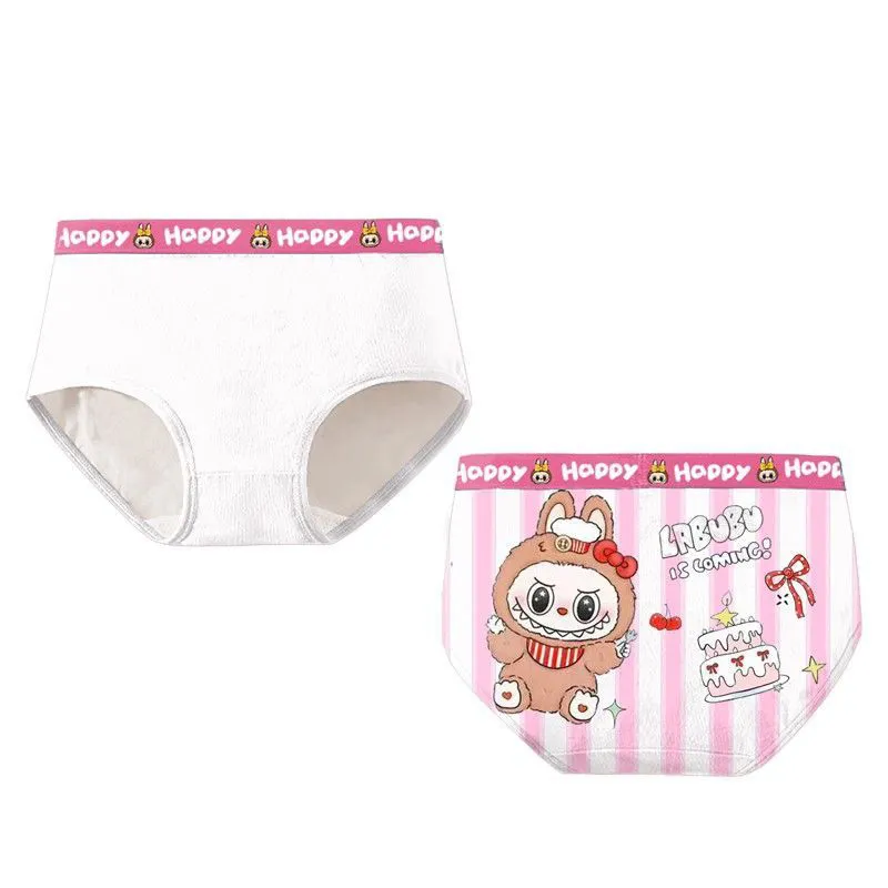 【4枚セット】大人気 女の子 綿100% 通気性良い 可愛い カートゥーン ショーツ