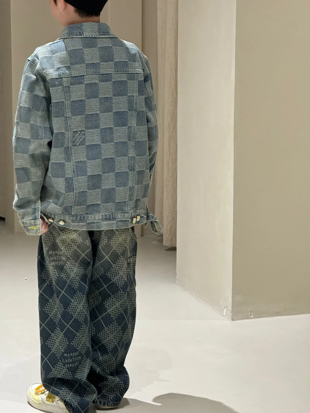 【100-165cm】見逃し厳禁 大活躍 高品質 カジュアル カッコイイ デニム アウター