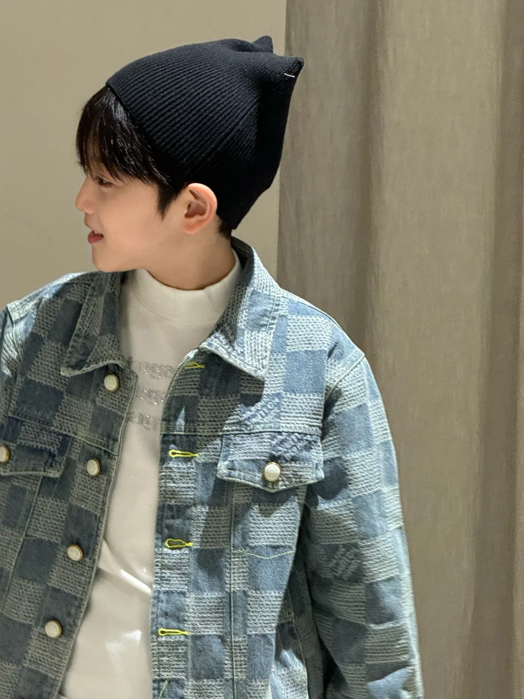 【100-165cm】見逃し厳禁 大活躍 高品質 カジュアル カッコイイ デニム アウター