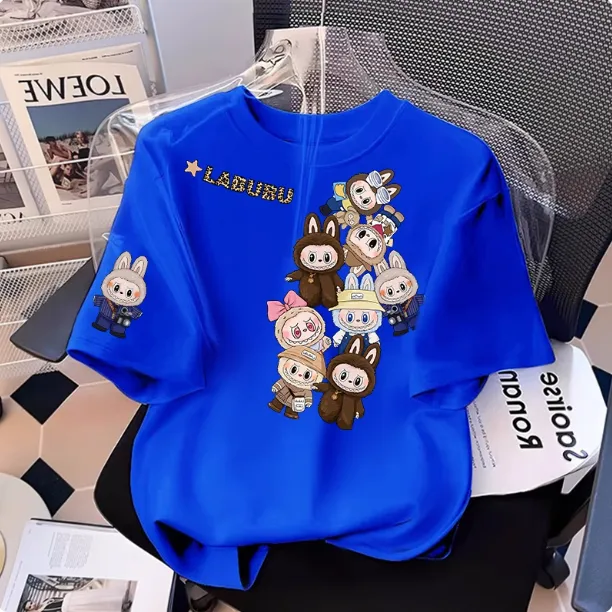 【90-160cm+親サイズ】人気爆発中 売れ筋 キャラクター カラバリ豊富 親子ペア 半袖 Ｔシャツ