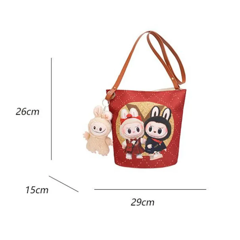 絶対欲しい！大容量 キャンバス 可愛い 斜め掛け  ショルダーバッグ